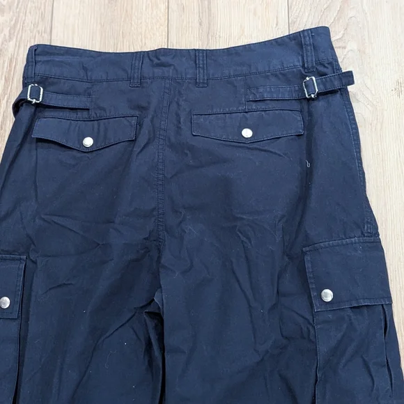 $2200 Mens Givenchy Cotton Utilitarian Pockets Carpenter Pants Navy 52 US 36 - Picture 7 of 13